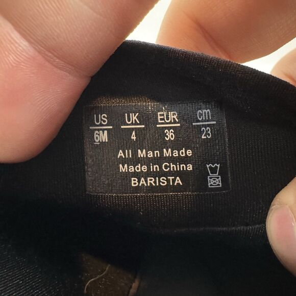 BZees Barista Womens 6 M Ankle Boot Black Slip on Shoes - Picture 8 of 8